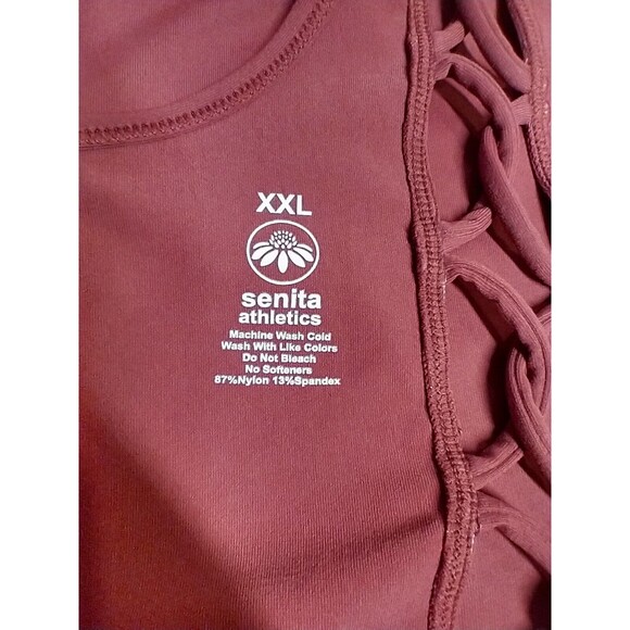 Senita Athletic Laced Up Crop Top XXL - Picture 4 of 8